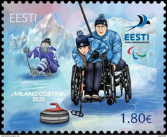 Estonia - 2026 Winter Paralympic Games in Milano Cortina (MNH)