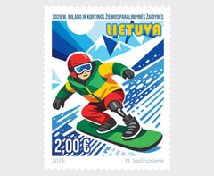 Lithuania - 2026 XXV Paralympic Winter Games (MNH)