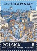 Poland - 2026 The 100th Anniversary of Gdynia Stamp (MNH)
