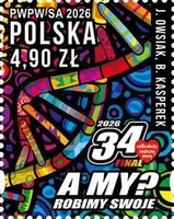 Poland - 2026 The 34th Finale of the Grand Orchestra of Christmas Charity (MNH)