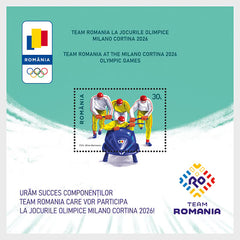 Romania - 2026 Team Romania At The Milano Cortina Olympic Games - SS (MNH)