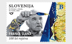 Slovenia - 2026 Prominent Personalities - France Slana (MNH)