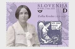 Slovenia - 2026 Slovene Women in the Arts - Zofka Kveder (MNH)