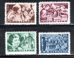 #755-758 Bulgaria - Children's Day (MNH)