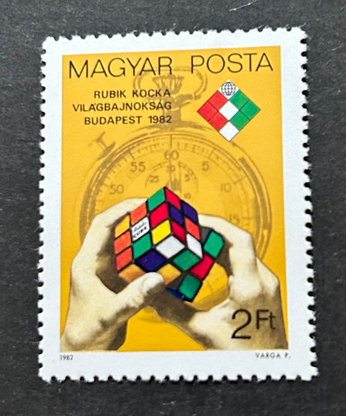 Hungary - #2752 - 1982 First Rubik’s Cube World Championship, Budapest ...