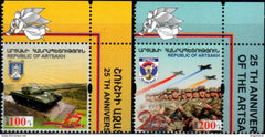 Karabakh (Artsakh) - 2017 Artsakh Army - Liberation of Shushi - set of 2 (MNH)