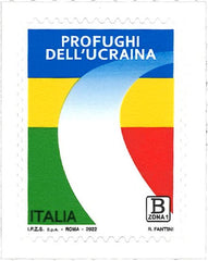 Italy - 2022 Ukraine Support - Refugees from Ukraine (MNH)
