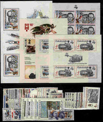 1987 Czechoslovakia Year Set (MNH)