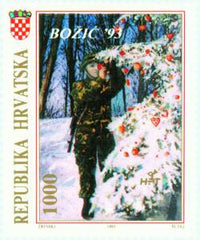 #179-180 Croatia - Christmas (MNH)