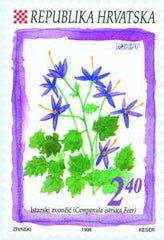 #300-301 Croatia - Flowers (MNH)