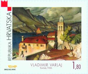 #441-443 Croatia - Modern Art, Set of 3 (MNH)