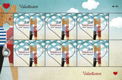 #1021 Croatia - St. Valentine's Day M/S (MNH)