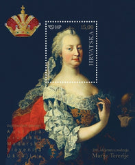 #1038 Croatia - Maria Theresa S/S (MNH)