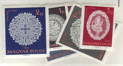 #1292-1299 Hungary - Halas Lace (MNH)