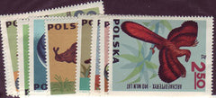 #1395-1403 Poland - Dinosaur Type of 1965 (MNH)