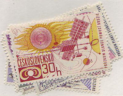 #1454-1459 Czechoslovakia - Space Research (MNH)