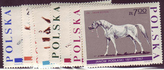 #1474-1481 Poland - Horses (MNH)