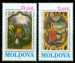 #151-152 Moldova - Christmas (MNH)
