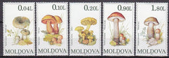 #153-157 Moldova - Mushrooms (MNH)