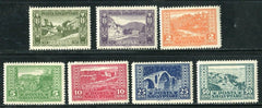 #158-162 Albania - Overprints (MLH)