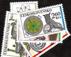 #1826-1830 Czechoslovakia - Ornamental Wirework (MNH)