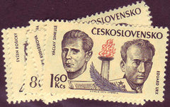 #1868-1873 Czechoslovakia - Freeedom Fighters (MNH)