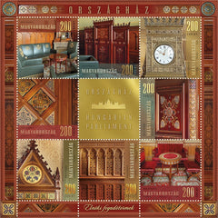 #4334 Hungary - 2014 House of Parliament M/S (MNH)