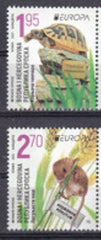 Bosnia (Serb) - 2021 Fauna - turtles - set of 2 (MNH)