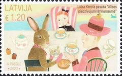 Latvia - 2022 Alice's Adventures in Wonderland, by Lewis Carroll (MNH)