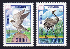 #204-205 Ukraine - Birds (MNH)