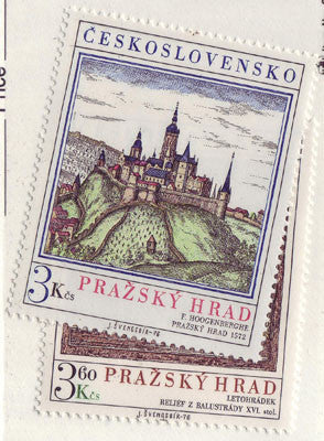 #2081-2082 Czechoslovakia - Prague Castle (MNH)