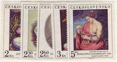 #2147-2151 Czechoslovakia - Paintings (MNH)