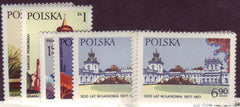#2242-2247 Poland - Architctural Landmarks (MNH)