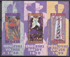 #230a Croatia - Neckties in Croatia S/S (MNH)