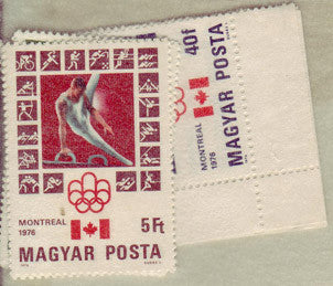#2424-2430 Hungary - 21st Olympic Games, Canada (MNH)
