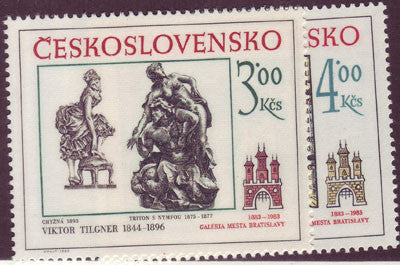 #2478-2479 Czechoslovakia - Bratislava (MNH)