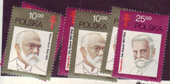 #2538-2539 Poland - TB Bacillus Centenary (MNH)