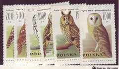 #2995-3000 Poland - Owls (MNH)
