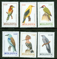 #31-36 Moldova - Birds (MNH)