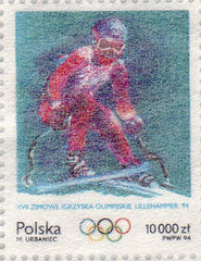#3187 Poland - 1994 Winter Olympics, Lillehammer S/S (MNH)