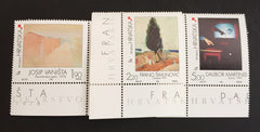 #384-386 Croatia - Modern Art (MNH)