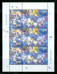 #425 Ukraine - 2001 Europa: Water M/S (MNH)