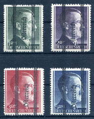 #428-431 Austria - Germany Nos. 524-527 Overprinted (MNH)