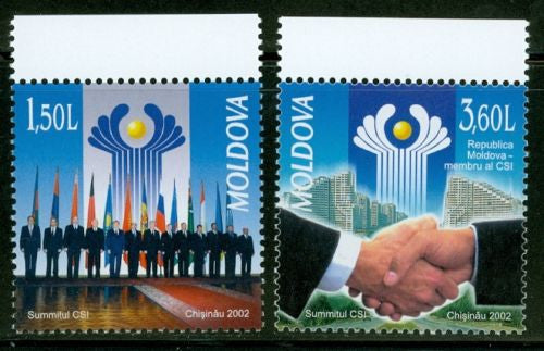 #430-431 Moldova - Commonwealth Independent State Summit (MNH)