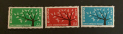 #1553-1555 Turkey - 1962 Europa: Symbolic Tree (MNH)