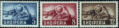 #458-460 Albania - 75th Anniversary of the UPU (MNH)