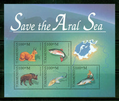 #52 Turkmenistan - Save the Aral Sea M/S (MNH)