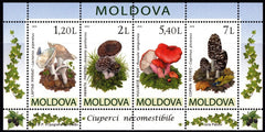 #668a Moldova - Mushrooms S/S (MNH)