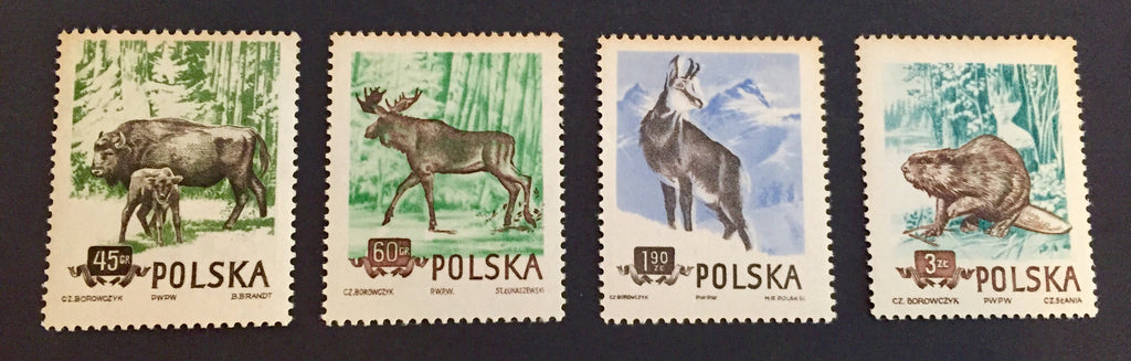 #660-663 Poland - Animals (MLH)