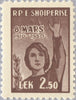 #553-554 Albania - 50th Anniv. of Intl. Women's Day (MNH)